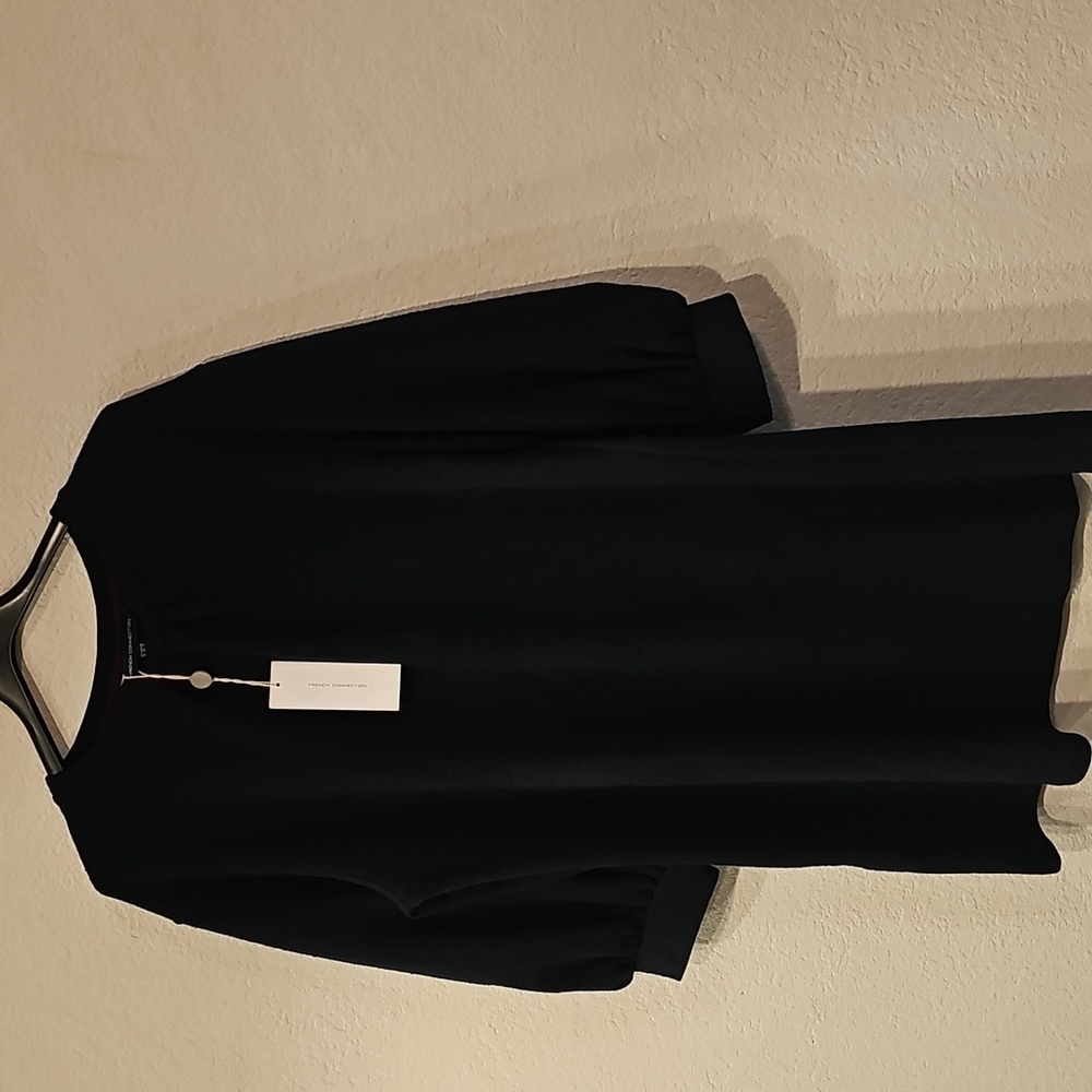 French Connection, Brand New Dark Blue Long Sleeve Dress